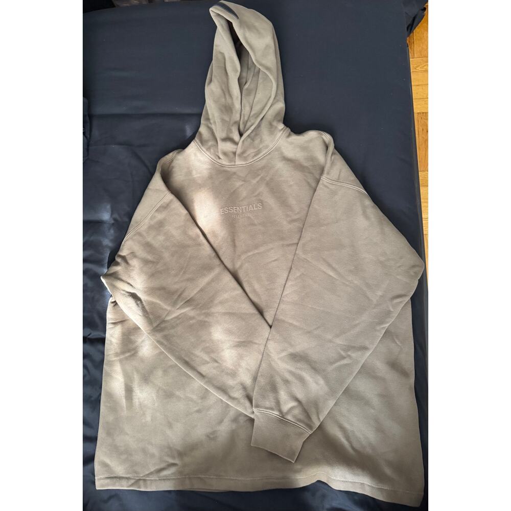 Essentials Hoodie, Olive Green